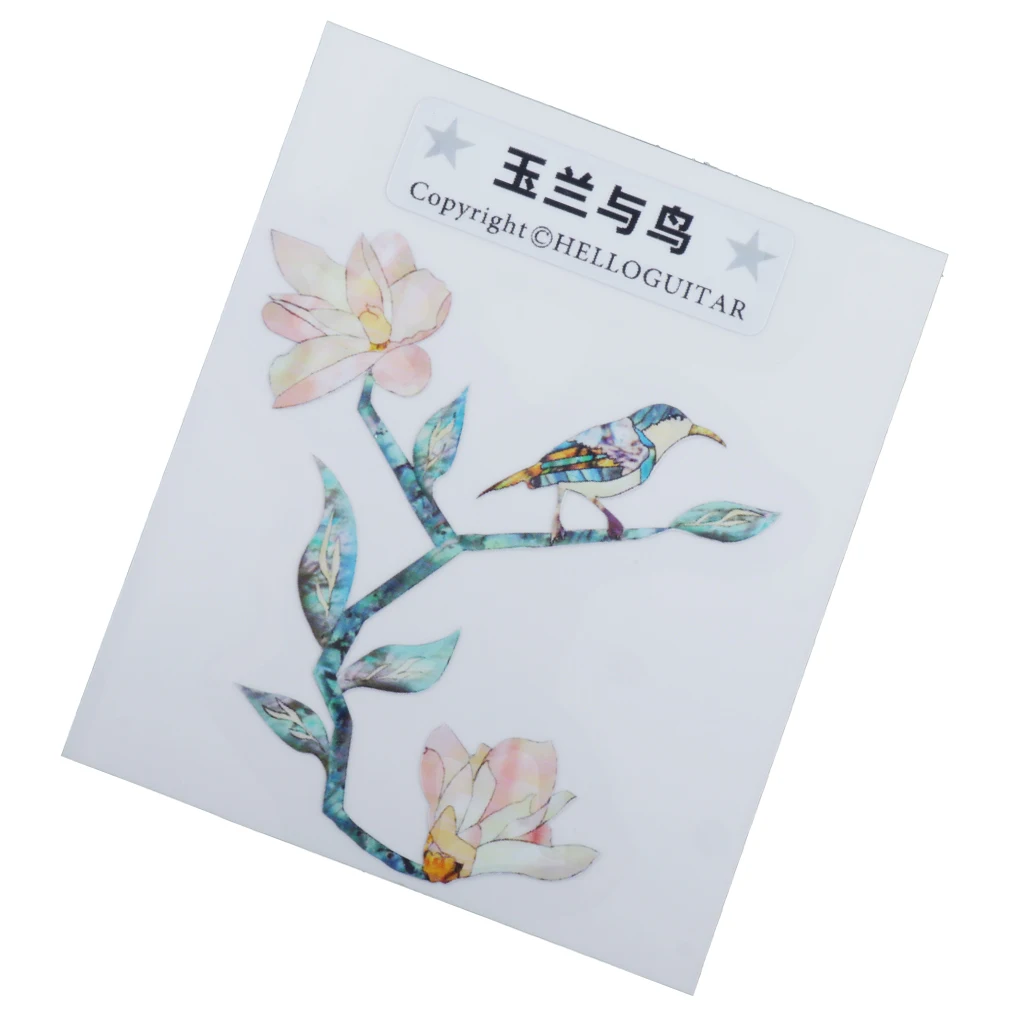 Наклейки на электрогитару бас ПВХ наклейки тело 10 см|Детали и аксессуары для