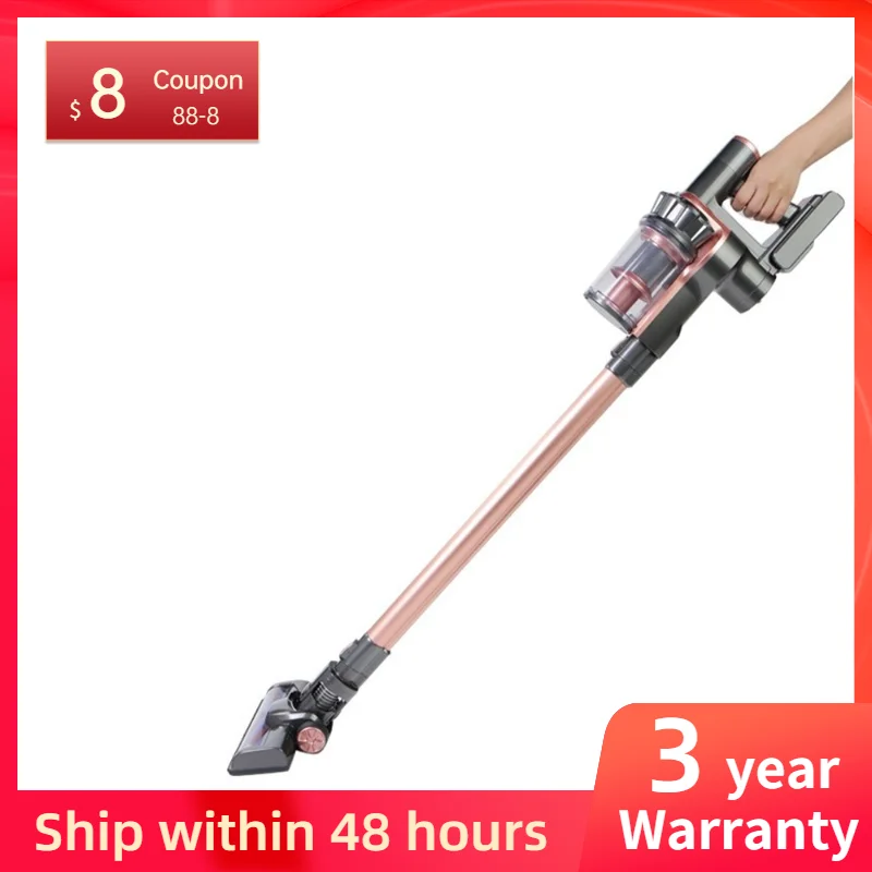 

Беспроводной пылесос со съемной батареей и светодиодной подсветкой, 10 кПа