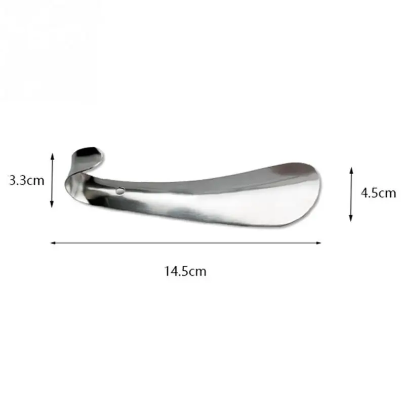 

1 Pcs Professional Shoehorn 14.5 cm Stainless Steel Metal Shoe Horn Spoon Shoehorn Shoes Lifter Tool