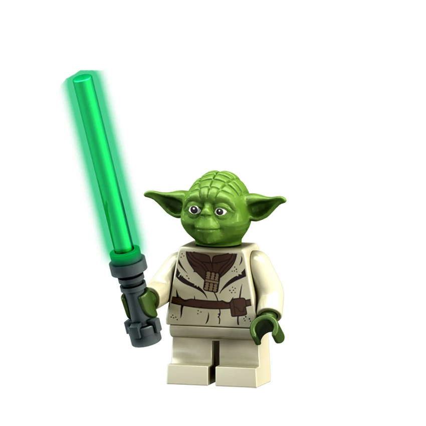 Звездные войны мандалор Боба Звездные войны IG-88 Дарт Вейдер йода Хан solo Leia люк Рей Джанго Фетт строительные блоки игрушки для детей