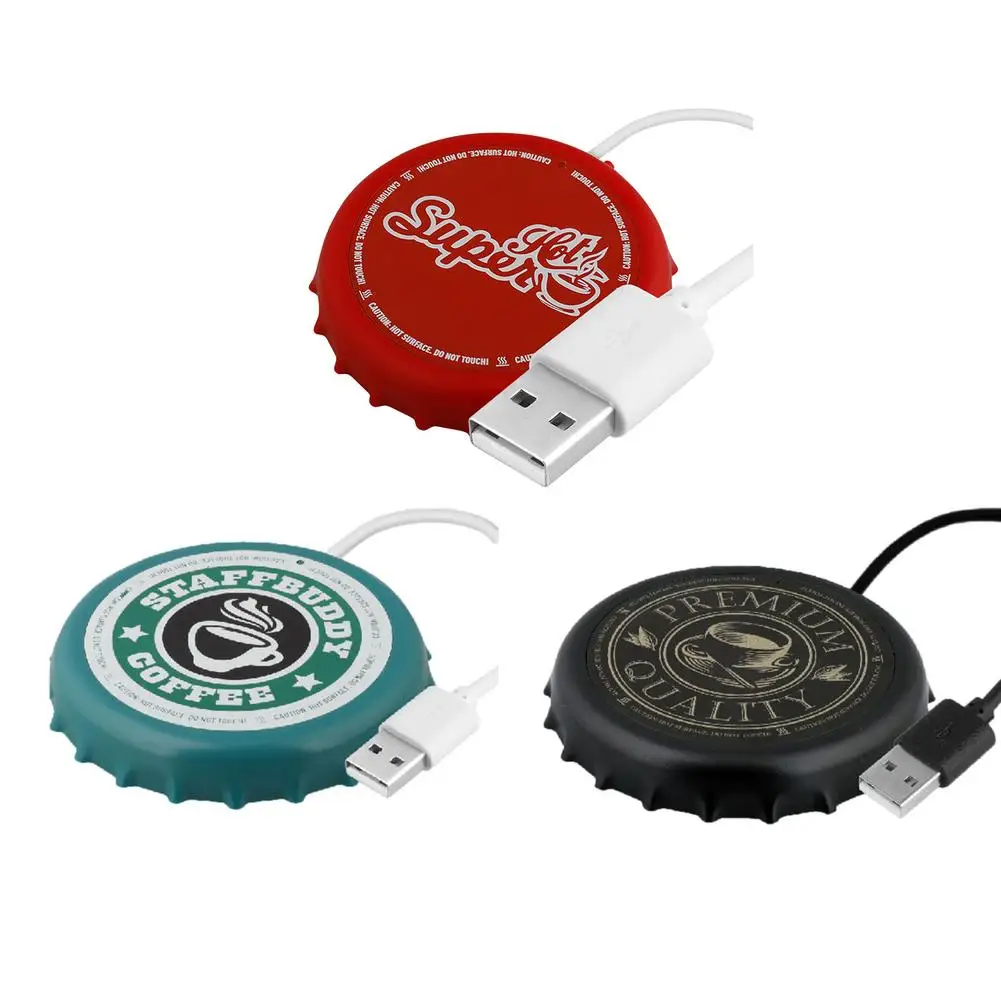 

USB-приспособление для подогрева, креативная чашка для кофе, чая, подогреватель для молока, кофе, напитков, Usb нагревательный лоток, коврик для...