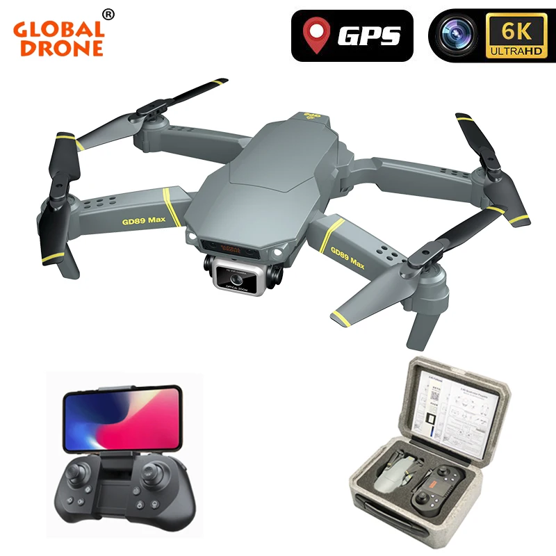 Квадрокоптер с камерой 6k HD Wi-Fi fpv VS E58 E520 | Игрушки и хобби