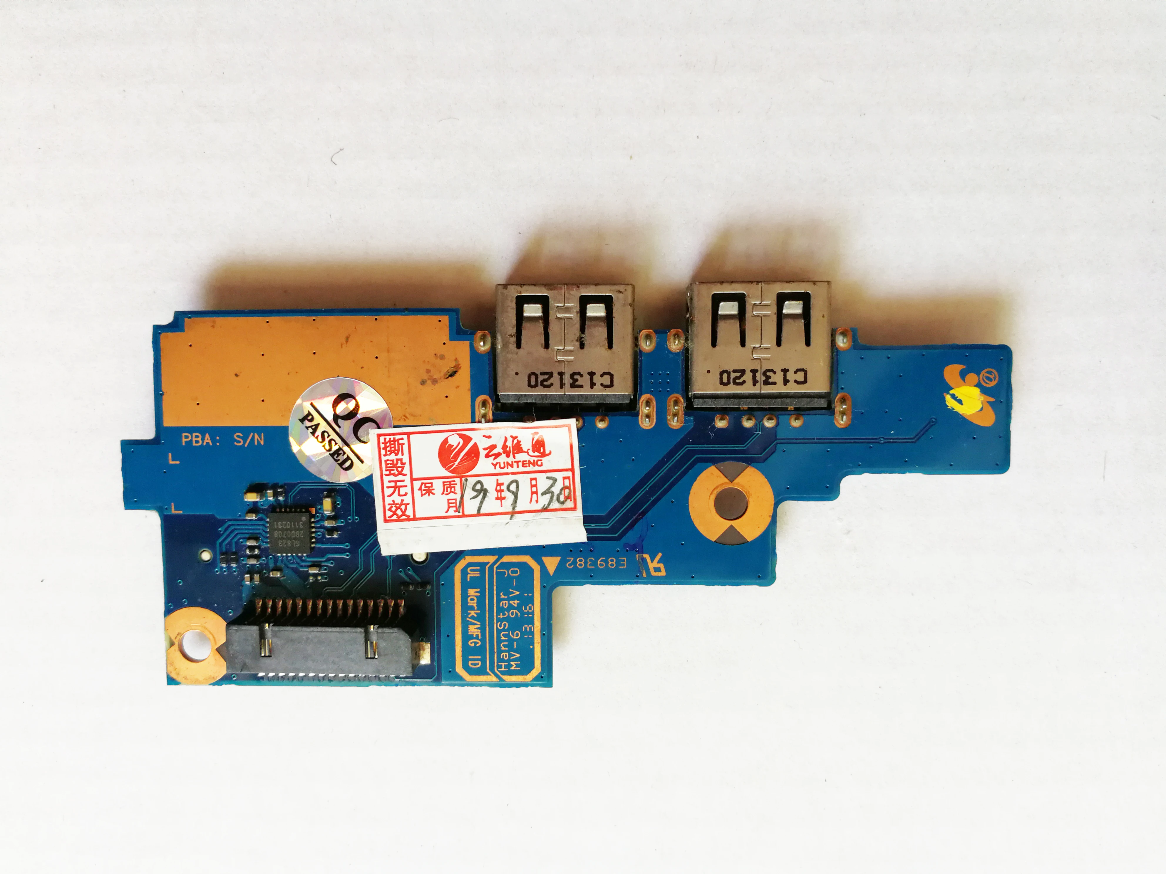 Оригинальный Для samsung NP510R5E NP370R4E 370R5E 450R4V 470R5E BA41 02198A usb кардридер плата кнопка