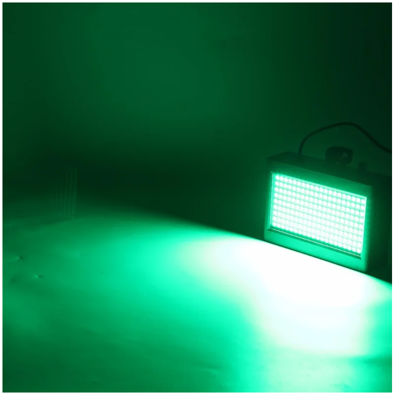 Бесплатная доставка светодиодный стробоскоп 180 с белым и RGB-цветом для дискотеки