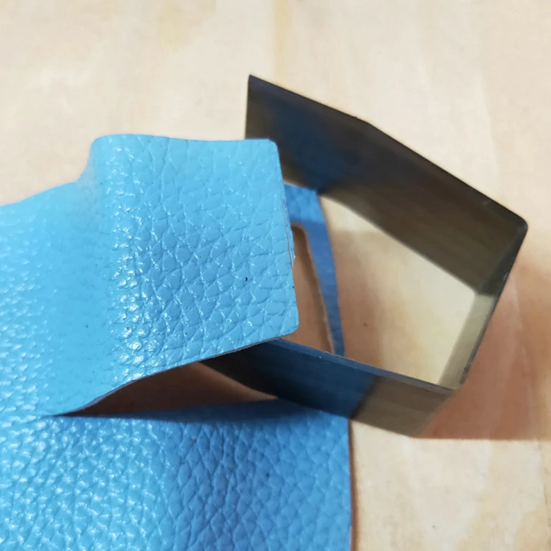 18PCS Leather Cutting Dies Belt V Shape Punch Cutter Square End Japan Steel Fillet Craft |