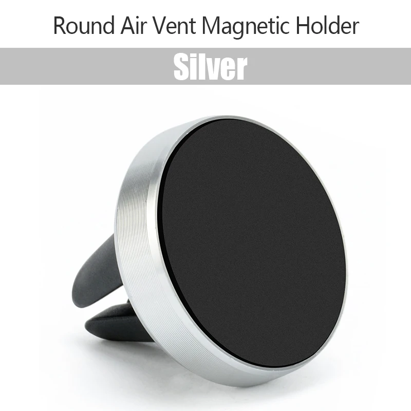 Автомобильный магнитный держатель для телефона Air Vent Mount Stand L shape For Hauwei iPhone samsung gps металлический магнит держатель для мобильного телефона кронштейн - Цвет: Розовый
