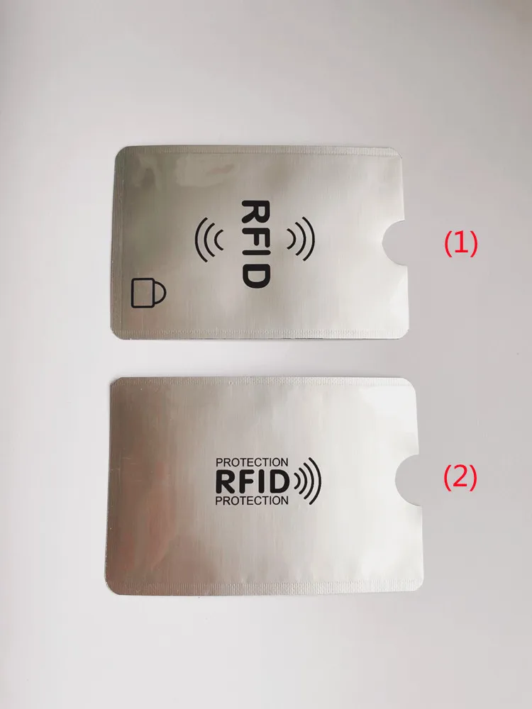 5 шт./лот анти сканер RFID блокирующий рукав для кредитной карты безопасная rfid