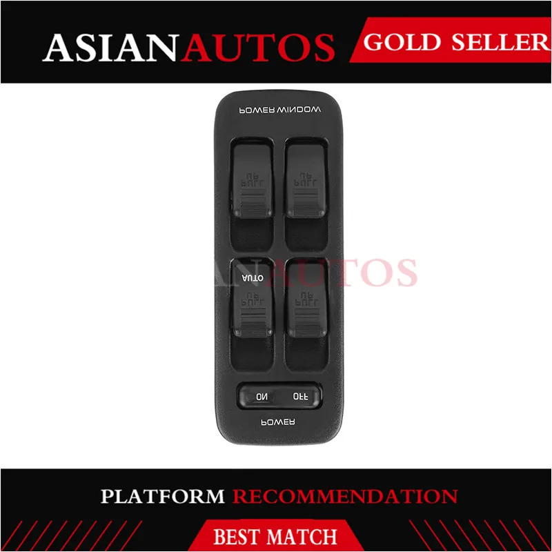 

Front Door Master Power Window Switch For For Mazda 323 BG 1991-1994 1.6L 1.8L OEM# BS06-66-350B BS0666350B