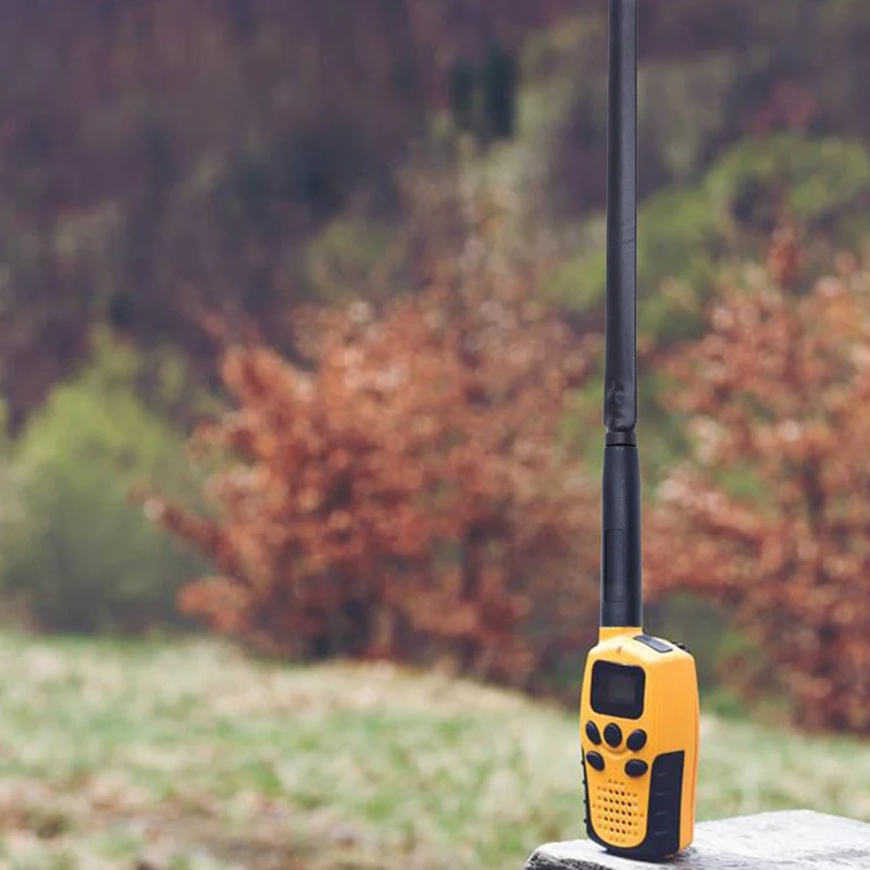 CS антенна SMA-мама Двухдиапазонная VHF UHF 144 МГц Складная для раций Baofeng | Мобильные