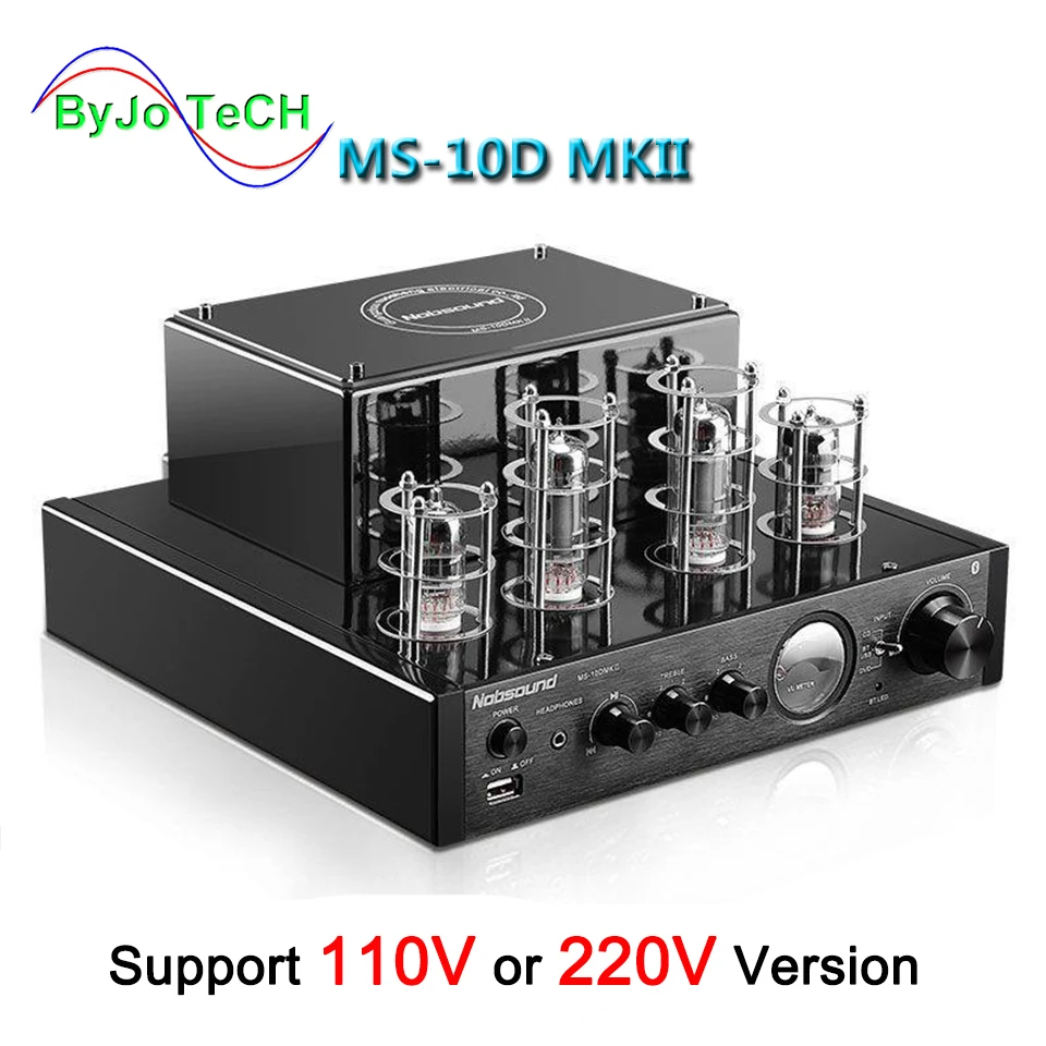 Nobsound MS 10D трубка усилитель мощности hi fi домашняя стерео аудио вакуумная