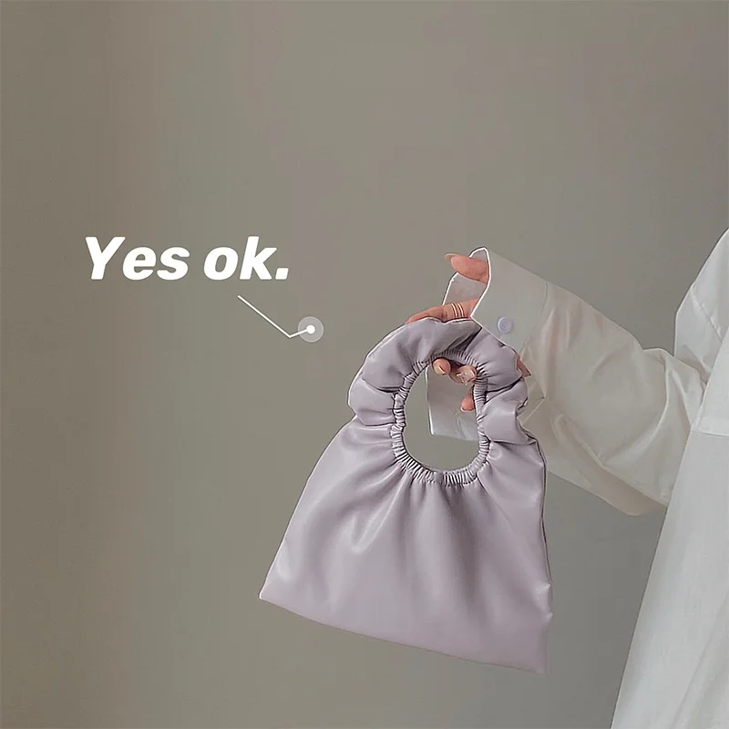 

PU Leather Tote Bags for Women 2021 Luxury Designer Purses and Handbags Shoulder Girls Mini Shopper Phone Female Money Clutch Wa