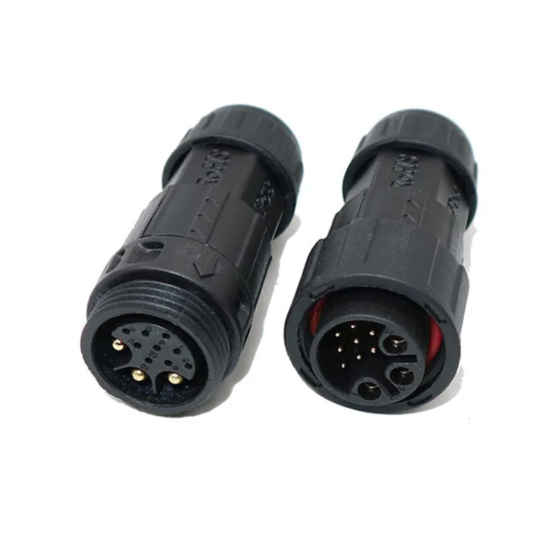 Водонепроницаемый Кабельный соединитель M19 с винтовым зажимом IP68 Штекерный