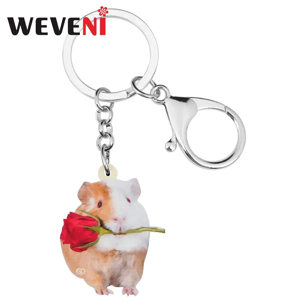 Акриловый брелок WEVENI для женщин и девушек Подростковый подарок на день Святого