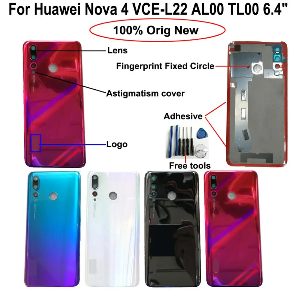 Shyueda 100% Оригинальная Новинка для Huawei Nova 4 VCE-L22 VCE-AL00 6,4 