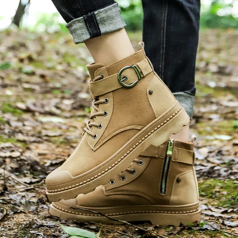 Брендовые супер теплые мужские зимние кожаные водонепроницаемые резиновые