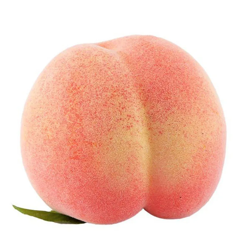 Искусственные фрукты из пенопласта модель фруктов персика имитация пластиковые