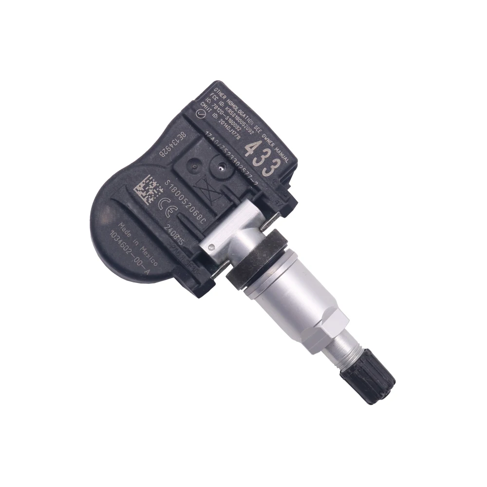 Для-2027 Tesla модель 3 Модель S 433Mhz OEM TPMS датчик давления воздуха в шинах 1034602-00-A 1034602-00-C 1074812-00-B