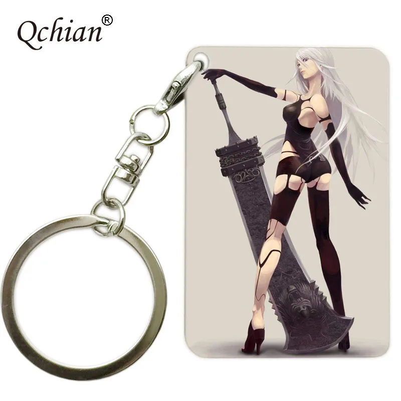 Популярные игры Классический брелок серии NieR для мужчин и женщин красивый