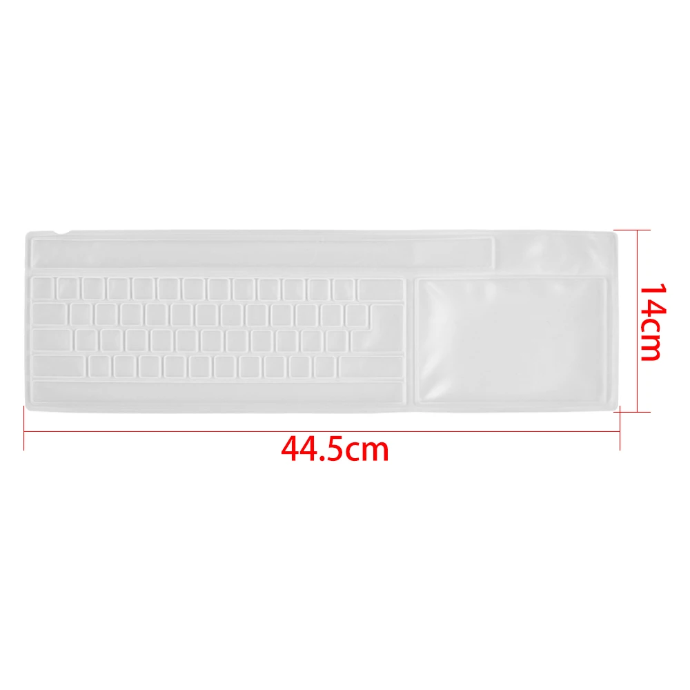 

Universal Waterproof Dustproof Protective Keyboard Cover Desktop Computer Keyboard Skin Cover Film Protector Film