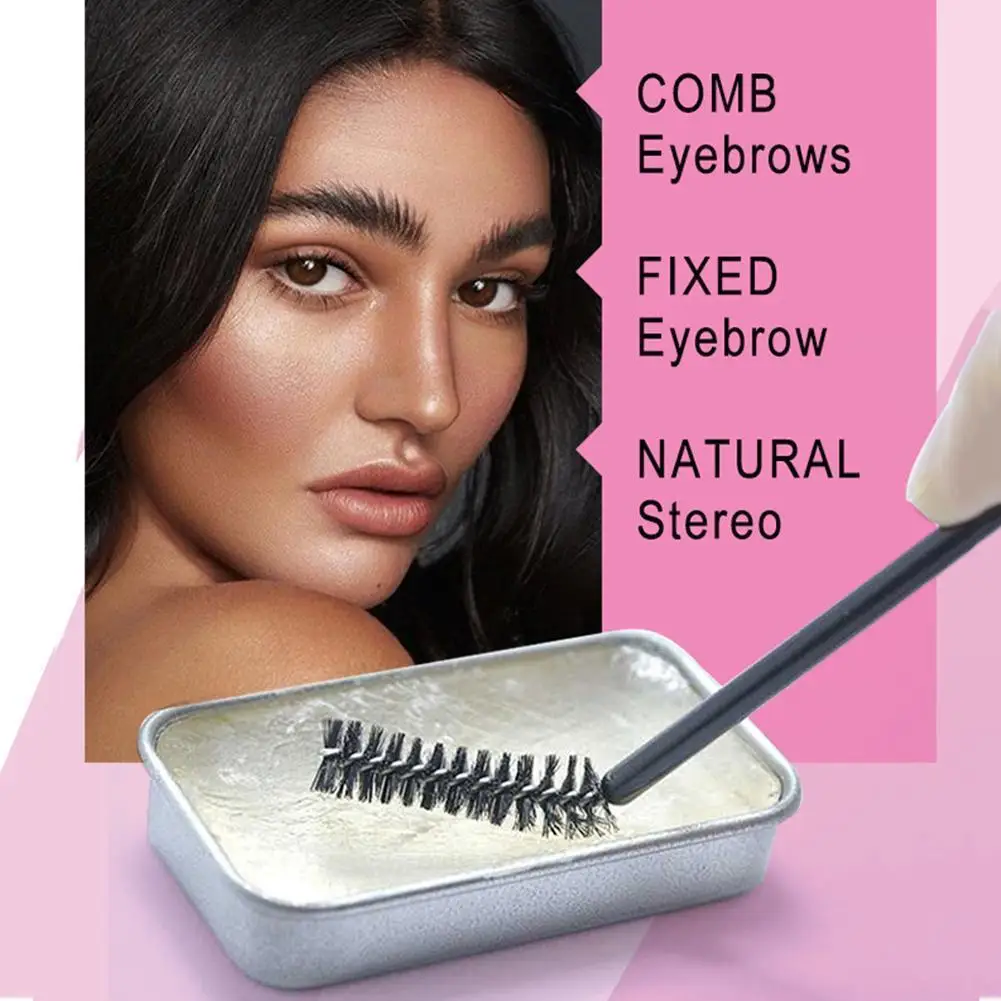 

Sevich 3D Feathery Brow Styling Soap Eyebrow Gel Pomade Setting Brow Tint Brows 15g Kit Cosmetic Waterproof Gel Lasting Lon O7Q4