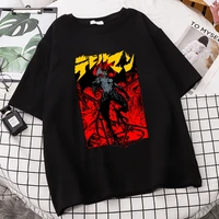 japan anime debiruman cool devilman crybaby print t shirt mens summer casual brand short sleeve t shirt harajuku streetwea