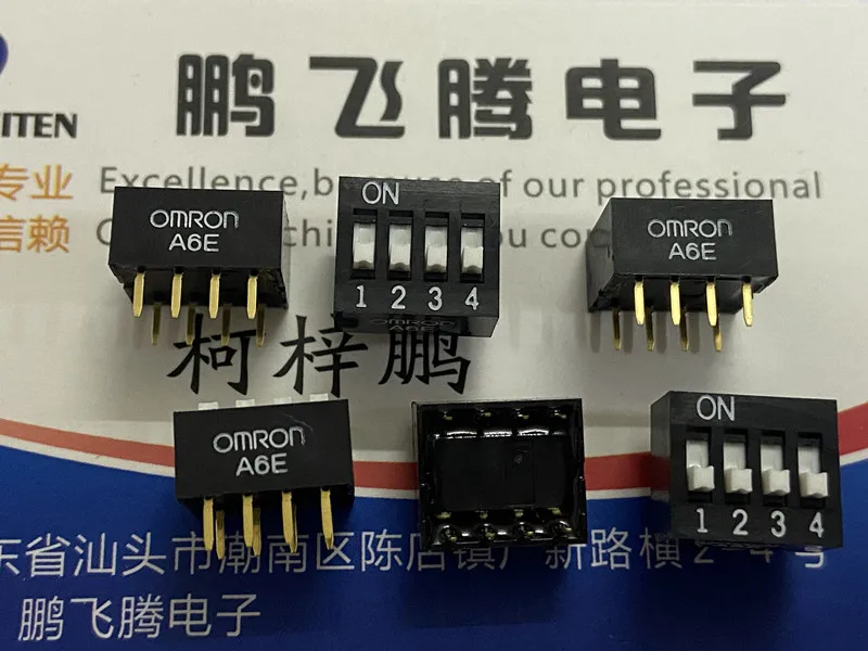 1 шт Япония Omron A6E 4104 N Встроенный код набора переключатель 4 разрядный ключ кодовый