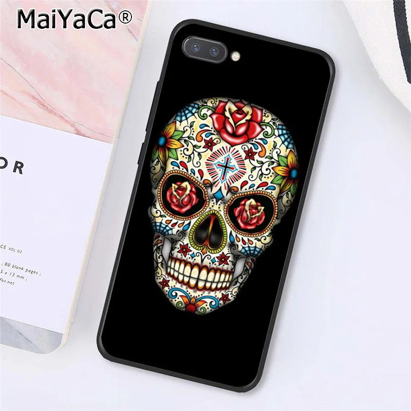 MaiYaCa Grim Reaper Череп Скелет Капа чехол для телефона huawei Honor 8X9 10 20 Lite Honor 7A 7C Honor10i View 20