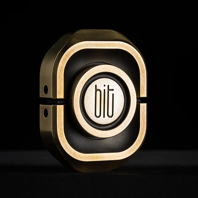 

Fingertip gyro copper metal adult decompression toy ultra-long mute EDC fidget spinner metal fidget toys desk toy adult toys
