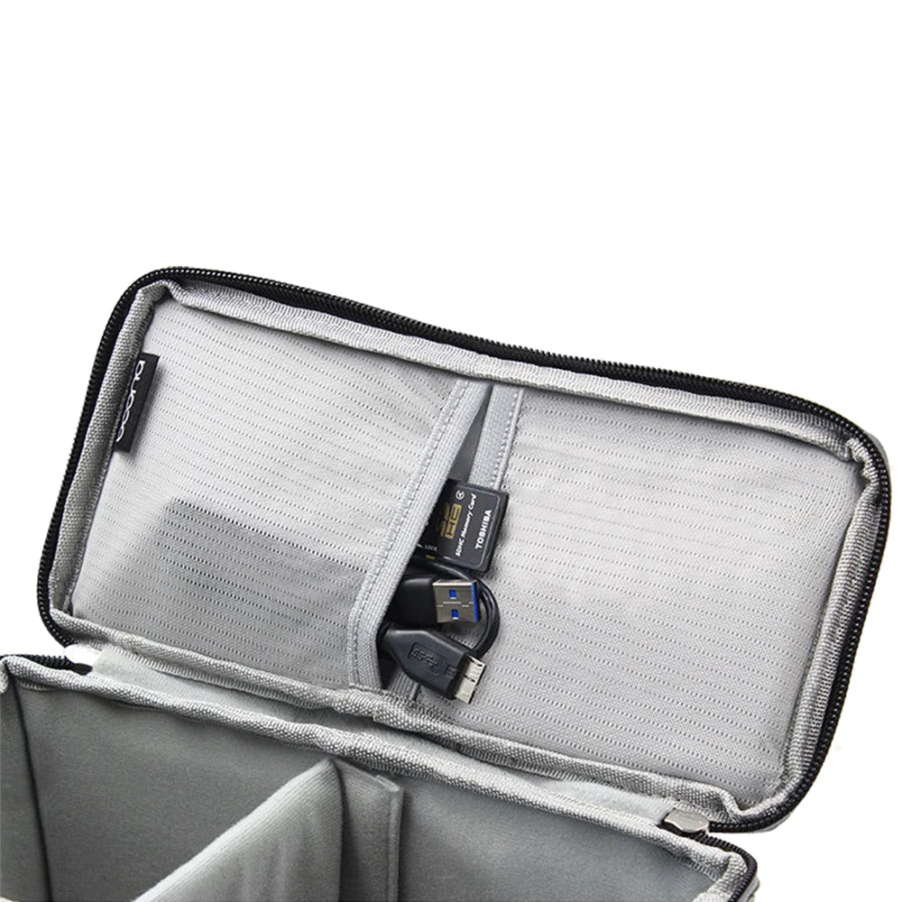 digital dslr camera video bag carrying shoulder camera bags waterproof multi functional padded backpack for photographer free global shipping