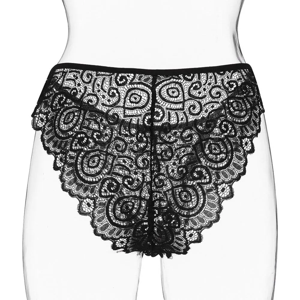 Здоровое антибактериальное женское кружевное нижнее белье однотонные Бесшовные