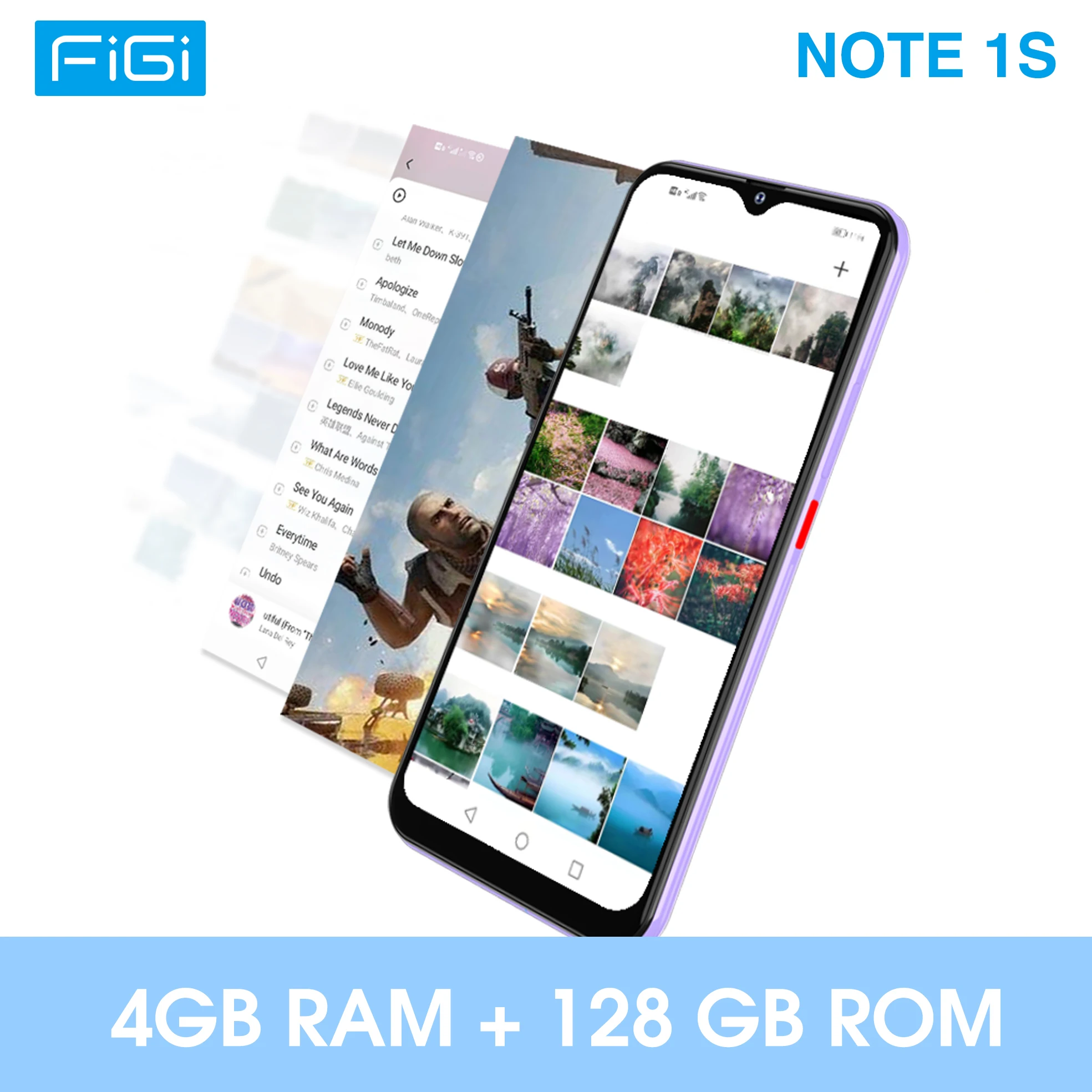 [World Premiere]FIGI NOTE1S Cellphones Android 11 Smartphone 6.6