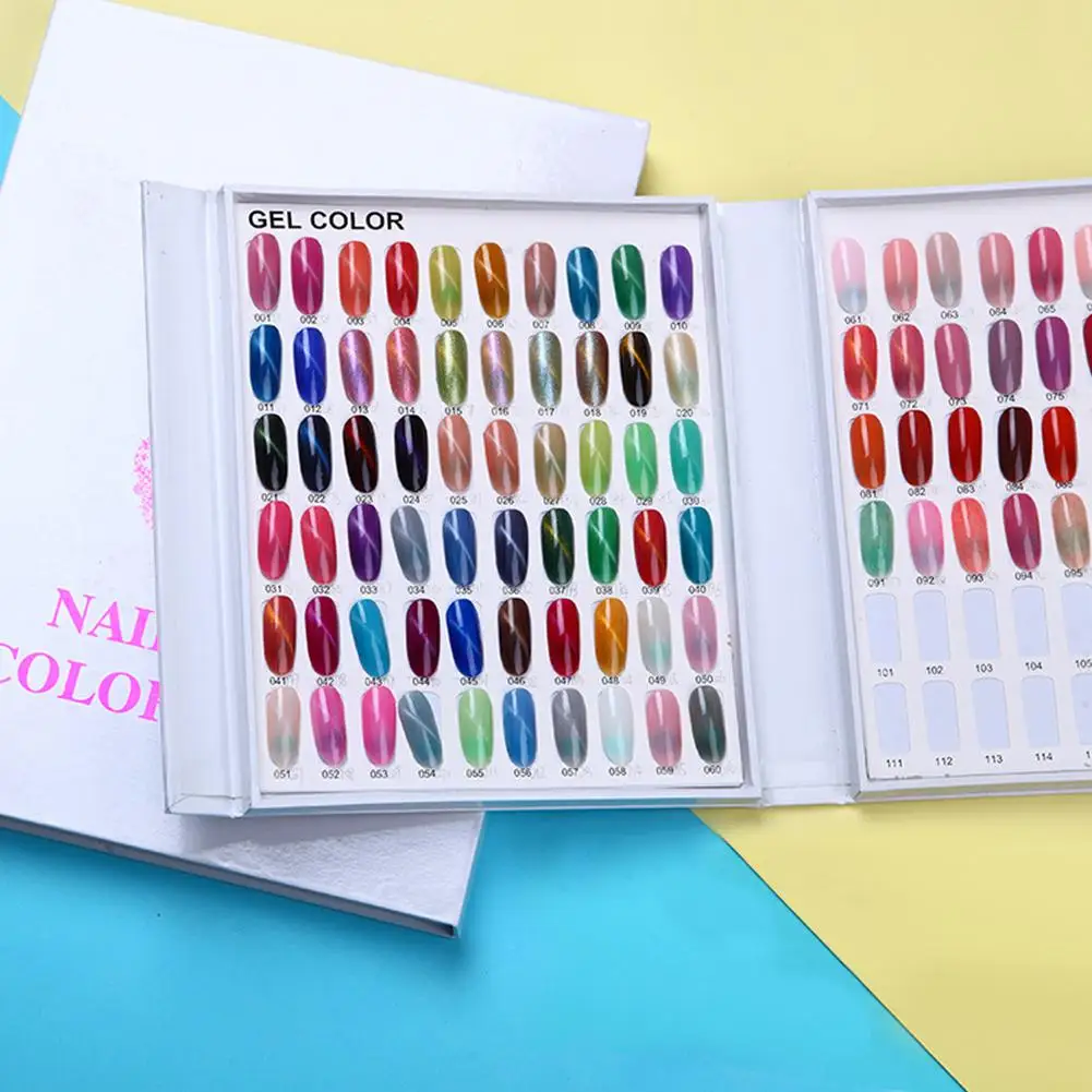 Сделай Сам инструмент для маникюра Накладные ногти цветной книжный дисплей