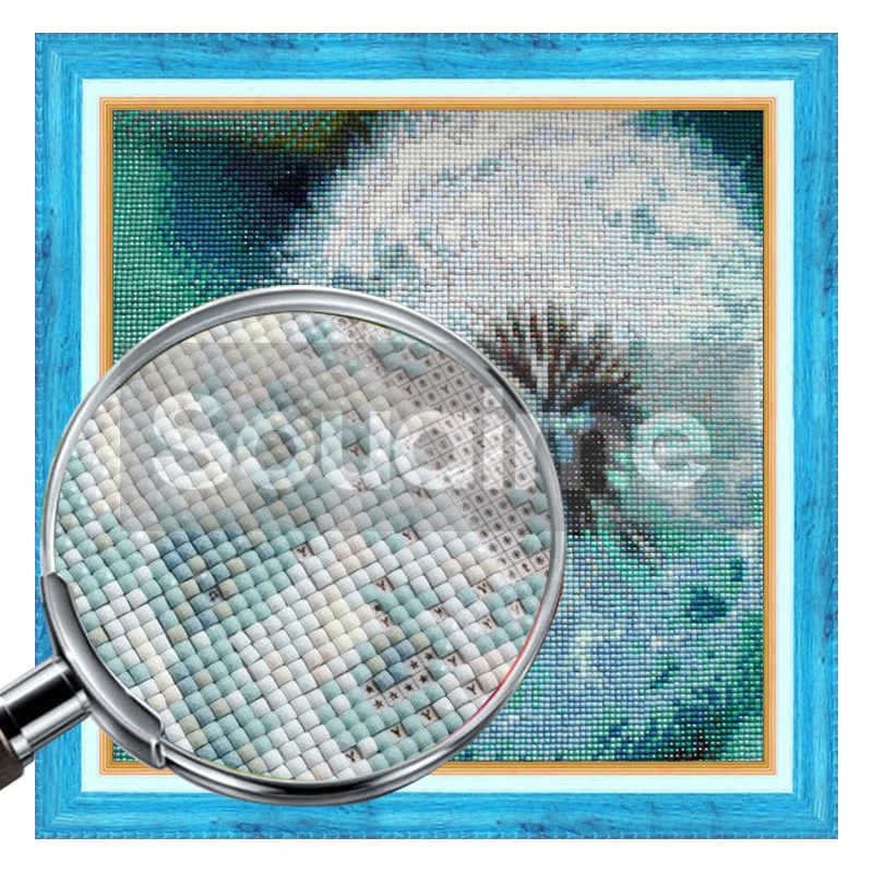 Full Square Drill 5D Diamond Painting Running Wolf Pack Embroidery Needlework Rhinestone Crystal Cross Craft Stitch Kit DIY | Дом и сад
