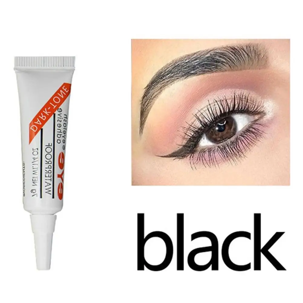 

Professional Eyelash Glue Clear-white/Dark-black Waterproof Glue Makeup Adhesive False Eyelashes Cosmetic Lash Eye Tools T7X6