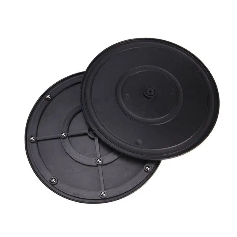 

8" Round Bonsai Turntable Rotating Plate Wheel Revolving Home Kitchen Display 6XDD