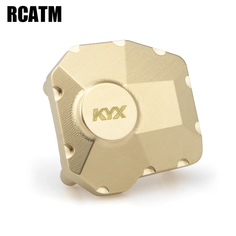 1 шт. металлическая медь Передняя и задняя крышка оси вес 40 г для 1/10 RC Гусеничный