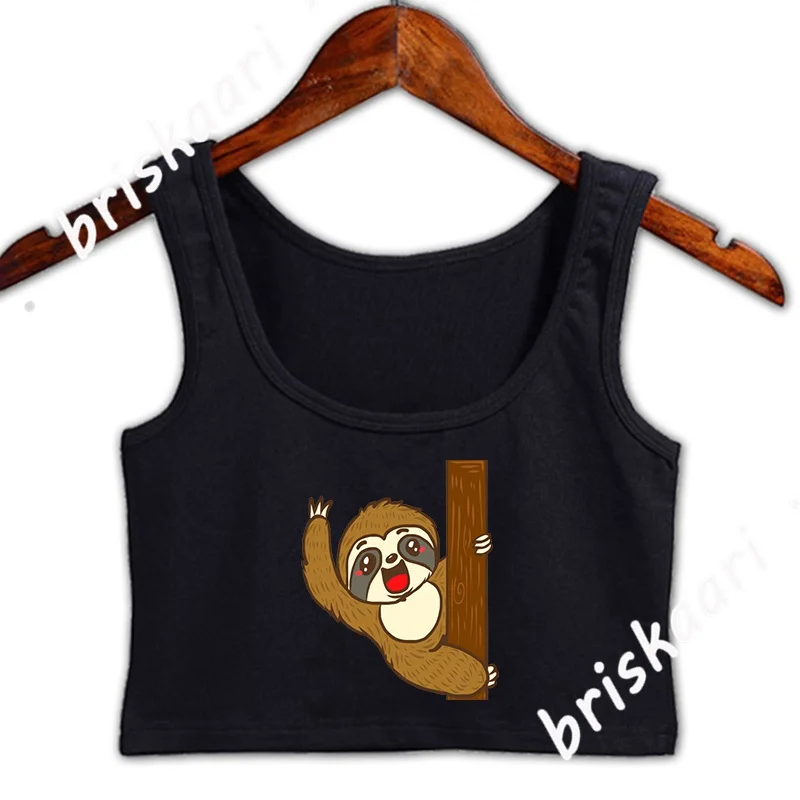 

Кроп-Топ женский с круглым вырезом, повседневный жилет от морщин, прикольный, обычный, на весну-осень