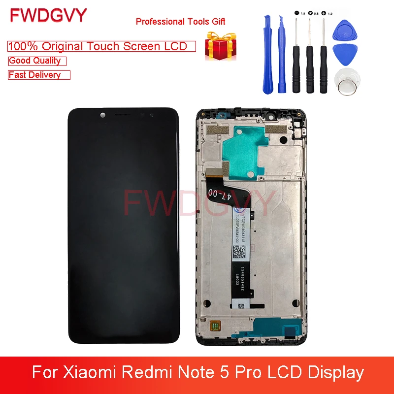

5,99 "Оригинальный ЖК-дисплей для Xiaomi Redmi Note 5 Pro, дигитайзер, 10 дюймов, сенсорный экран в сборе, дигитайзер, запасные части для ремонта