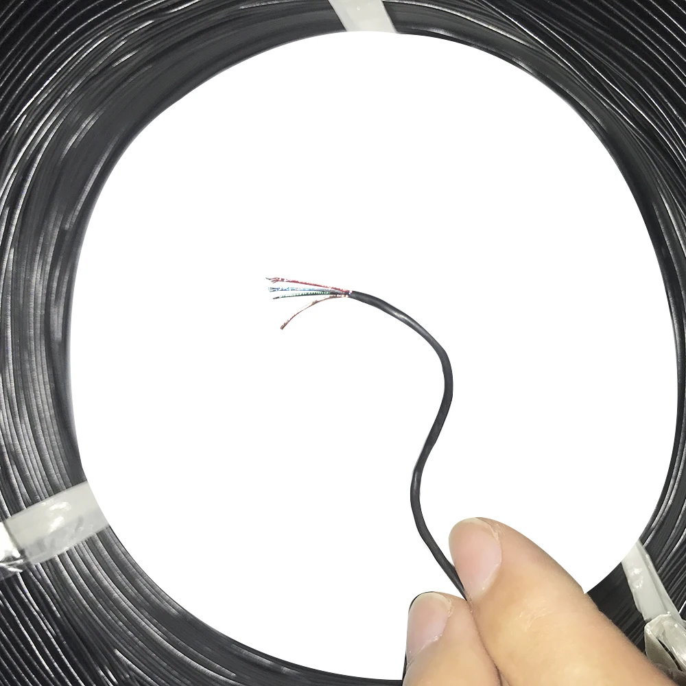 4core Air conditioning Wire Enamel Insulated Line Glass Fiber Headphone Out Diameter 1.4mm PVC Refrigerator Cable Diy | Обустройство