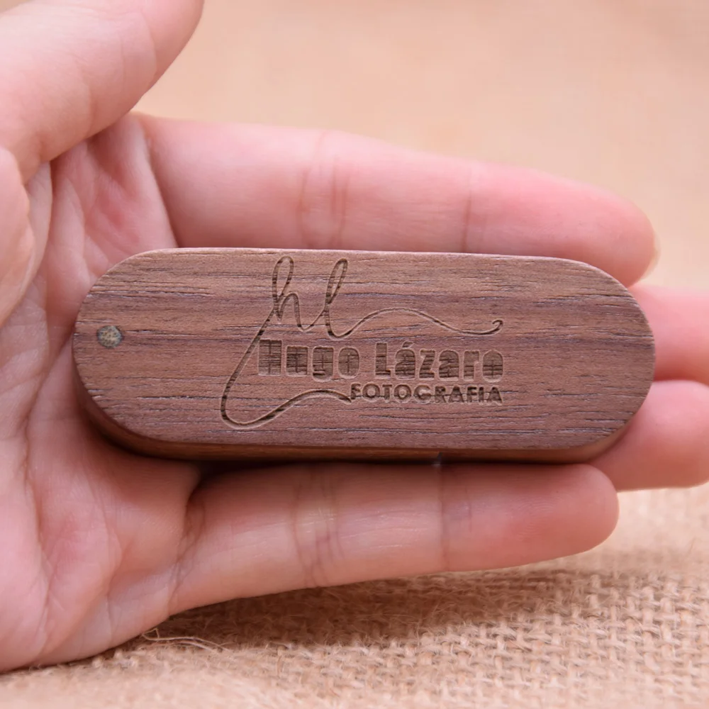 Saber деревянный Usb флэш-накопитель с коробкой памяти Флешка 64 ГБ 1 32 портативный