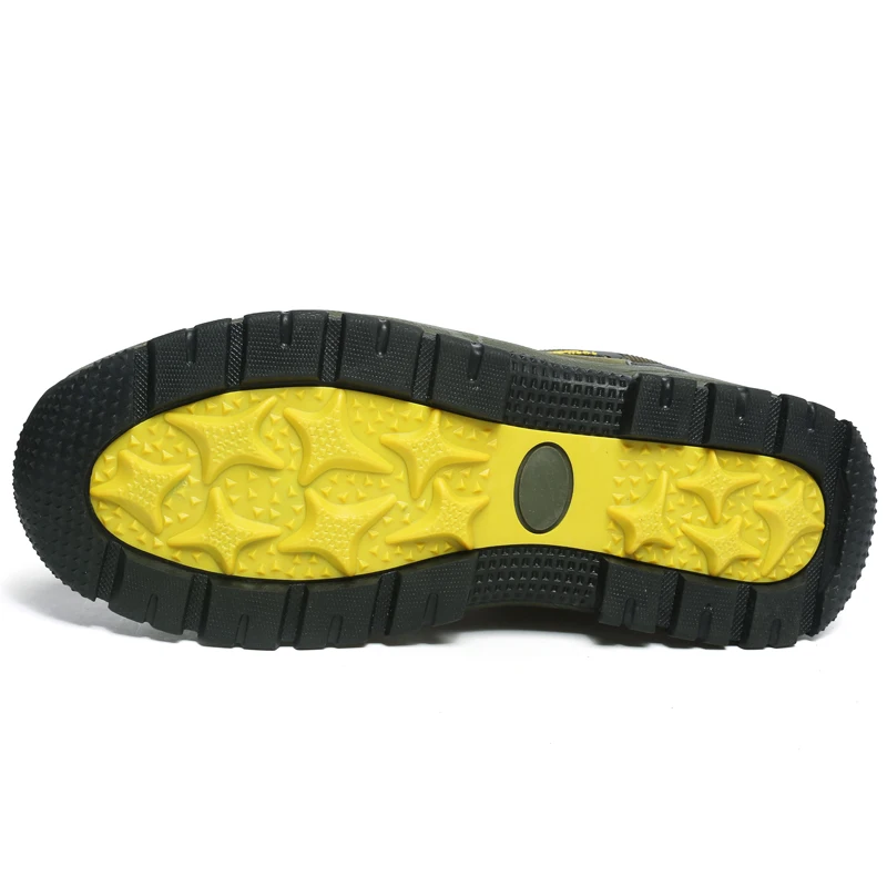 

High Top Men Hiking Waterproof Trekking Boots Mountain Climbing Shoes Sports Rubber Sole Women Couple Shoes