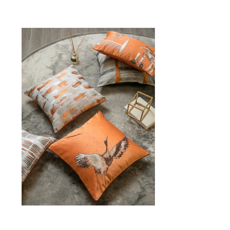 Роскошный чехол для диванной подушки наволочка высокоточный жаккардовый