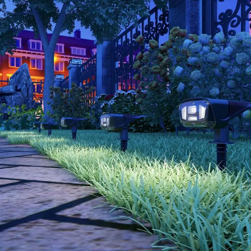 

1/2pc 42LED Solar Lawn Lights Outdoor Waterproof Landscape Garden Lights Pathway Patio Yard Lawn Decoration Lamps
