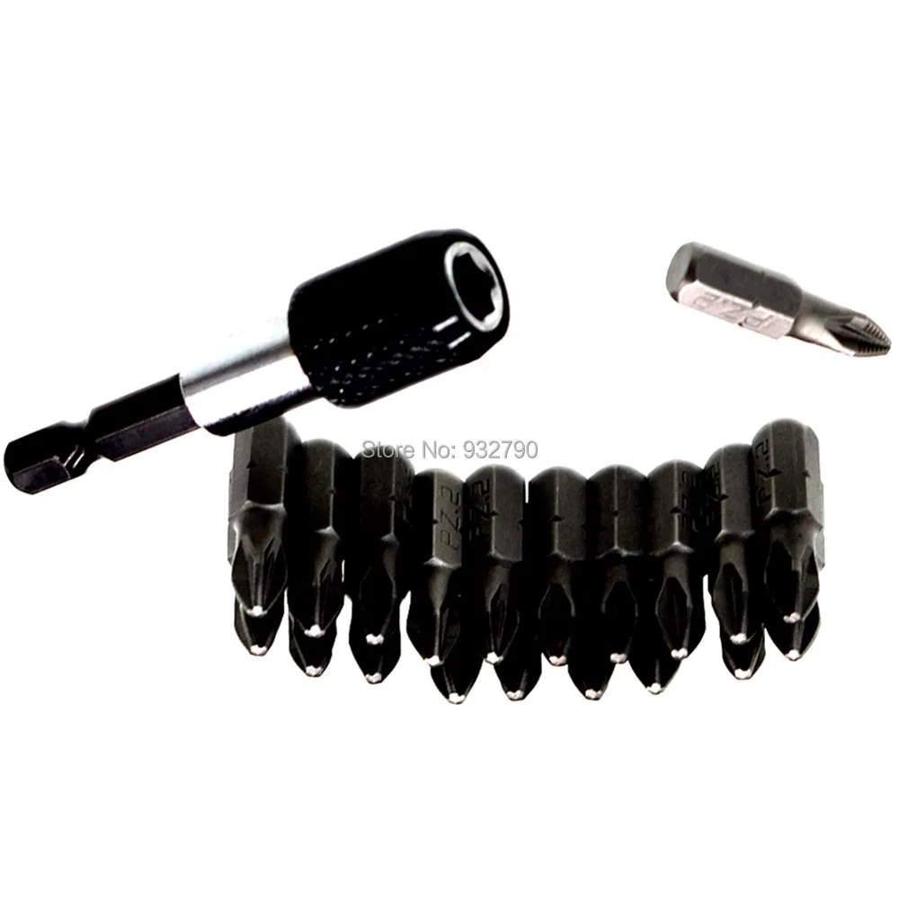 60 мм магнитный держатель для отвертки 1/4 &quotи 20 шт. насадок PZ2 25 насадка