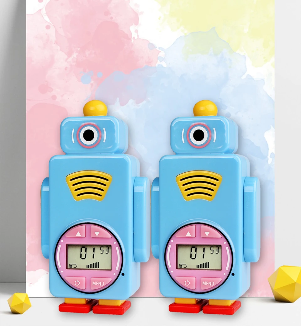 Мини рация Retevis RT36 2 шт. Детские радиостанции без лицензии 0 5 Вт перезаряжаемая