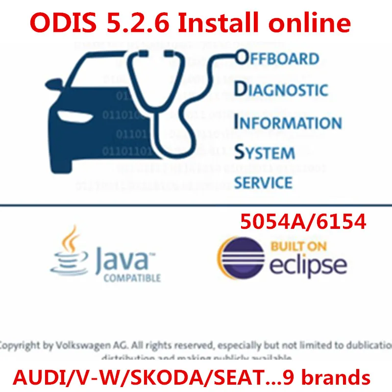 Последнее программное обеспечение 2020 06 ODIS 5.2.6 для брендов audi/v w/skoda/seat 9. Скачать и