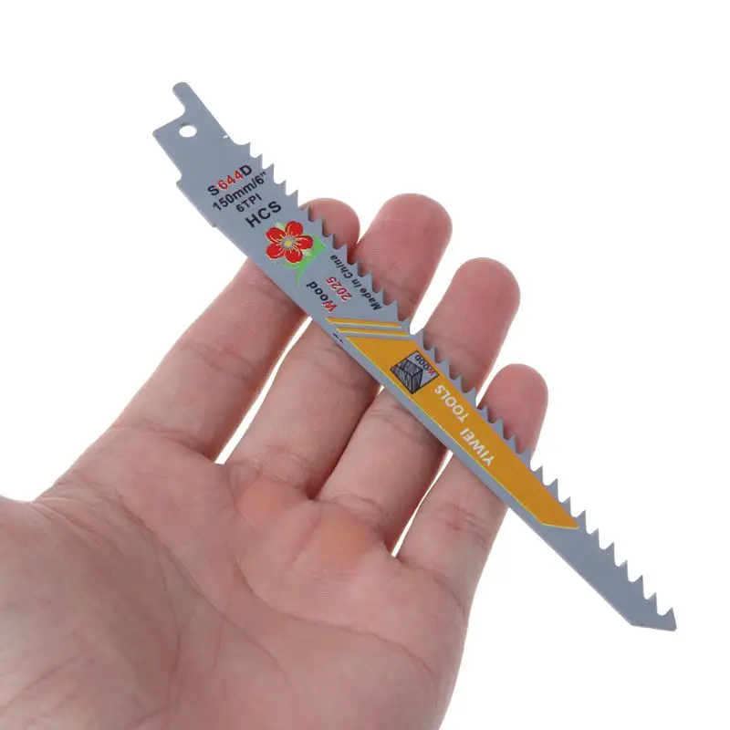 

2PCS Durable HCS Reciprocating Sabre Saw Blades Set for Cutting Metal Professional S644D Blade Kit Tools