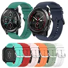 Ремешок для часов huami Amazfit Stratos 3 2 2S, силиконовый браслет для Huawei Honor Magic Watch 2 46 мм 42 мм, 22 мм 20 мм