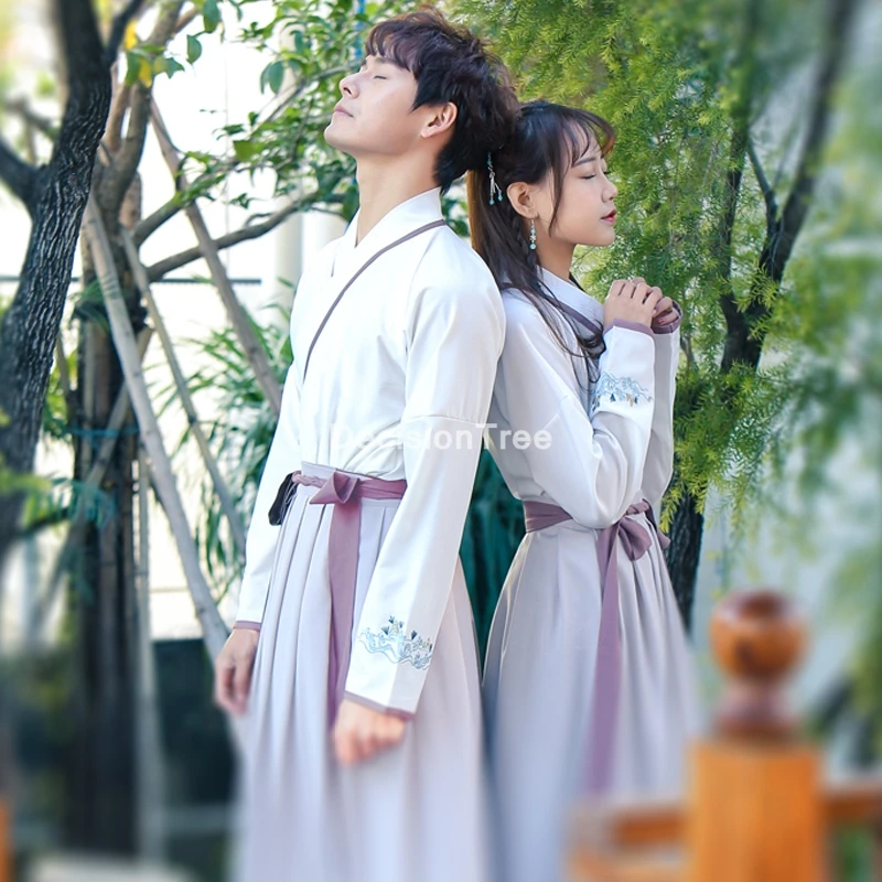 2021 hanfu темно-синий Косплей ханьфу китайский костюм для мужчин кунг-фу Мужская