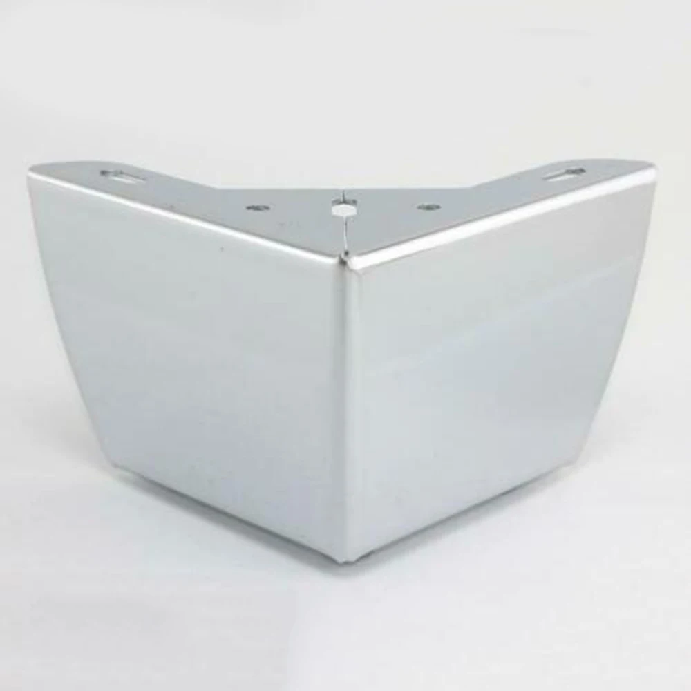 4 шт. металлические ножки хромированные мебельные для дивана кровати высота